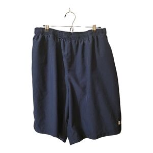Champion Men's Navy Athletic Shorts